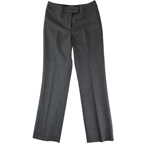 Pendleton 100% Virgin Wool Dress Pants Women's Size 4 Grey Business Preppy - Picture 1 of 13